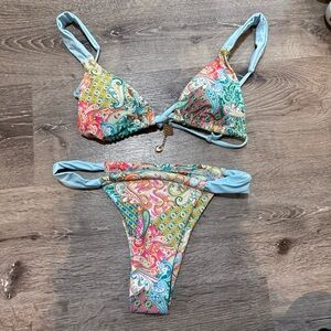 New Multicolor Bikini Set